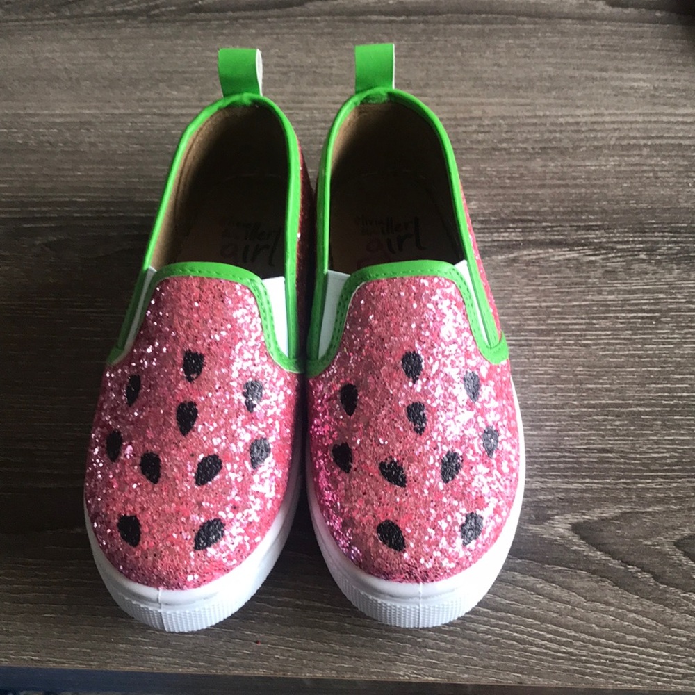 Girls watermelon shoes